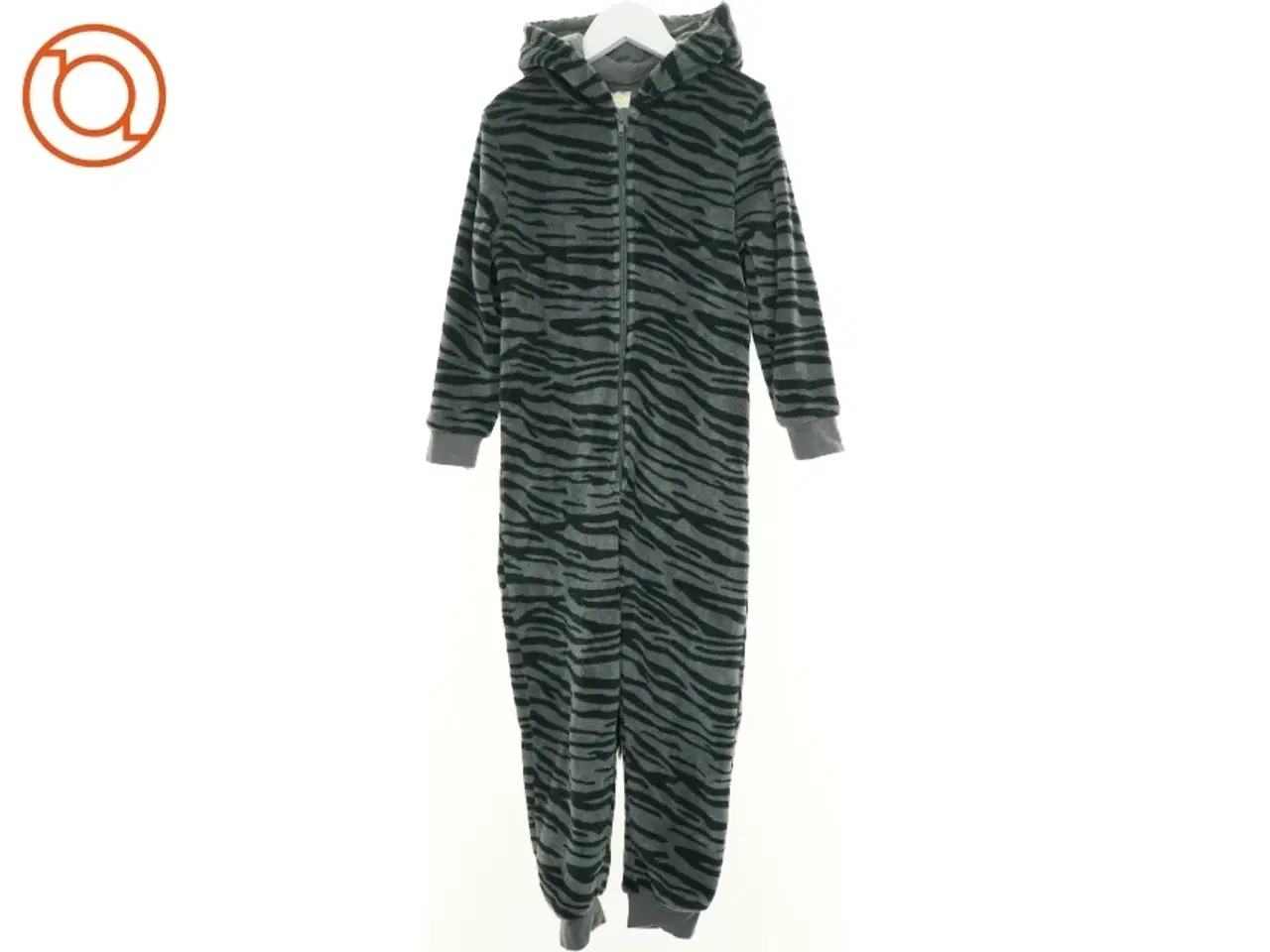 Billede 2 - Heldragt med zebrastriber (str. 110-116 cm)