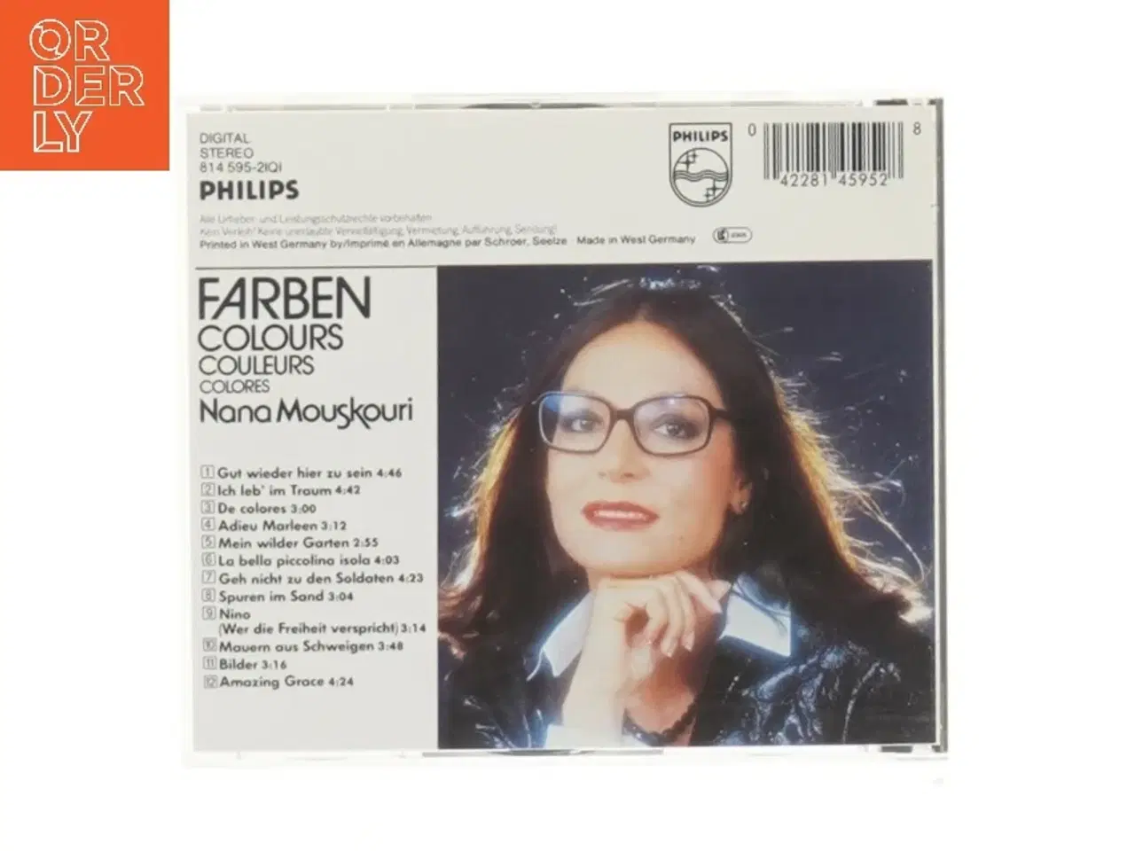 Billede 3 - Farben Colours Nana Mouskouri CD fra Philips
