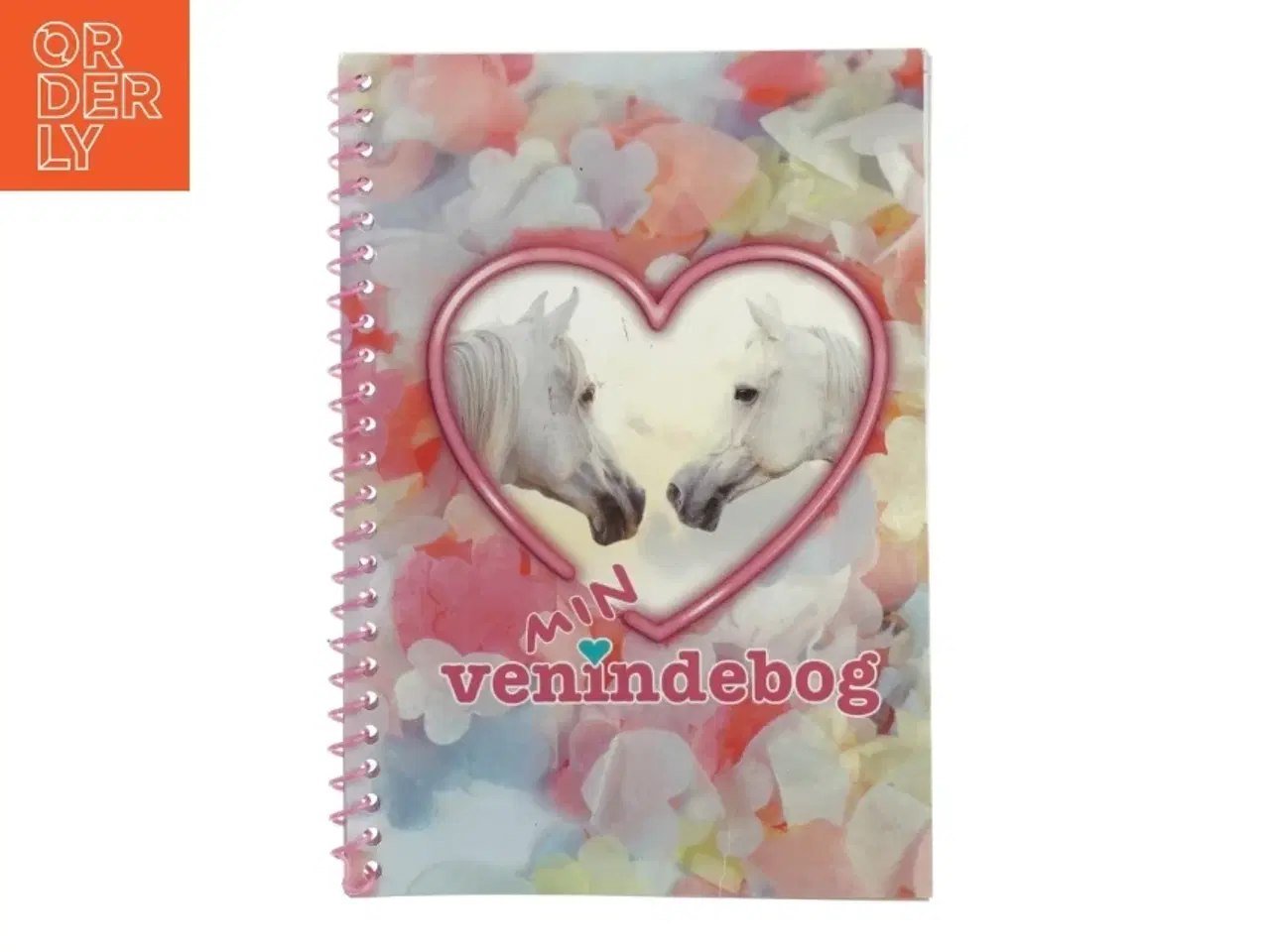 Billede 1 - Min venindebog med spiralryg (str. 21x15 cm)