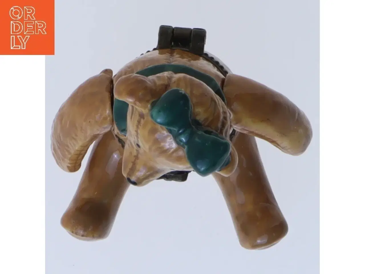 Billede 3 - Porcelæns æske af bamse bjørn (str. 7 cm)