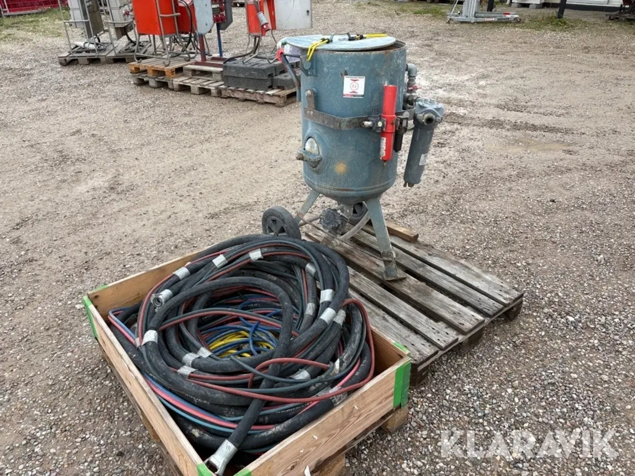 Billede 3 - Sandblæsningsudstyr German Blast 100l