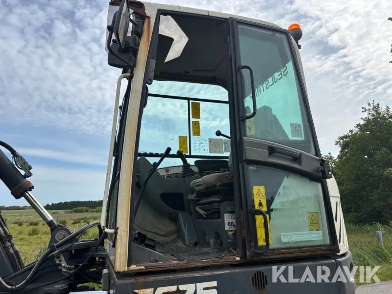 Billede 7 - Gravemaskine Terex TV75 med tilbehør