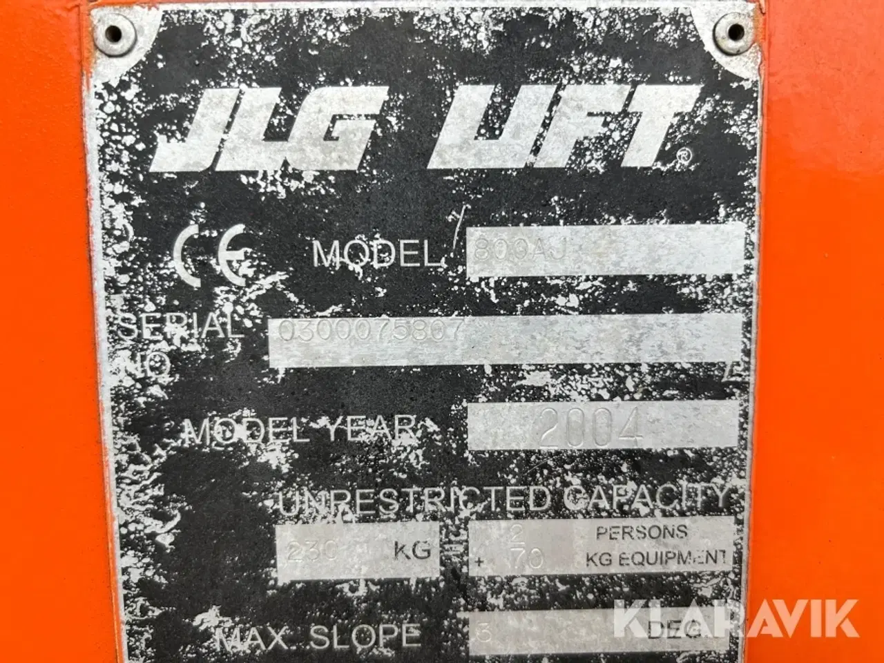 Billede 10 - Bomlift JLG 800AJ