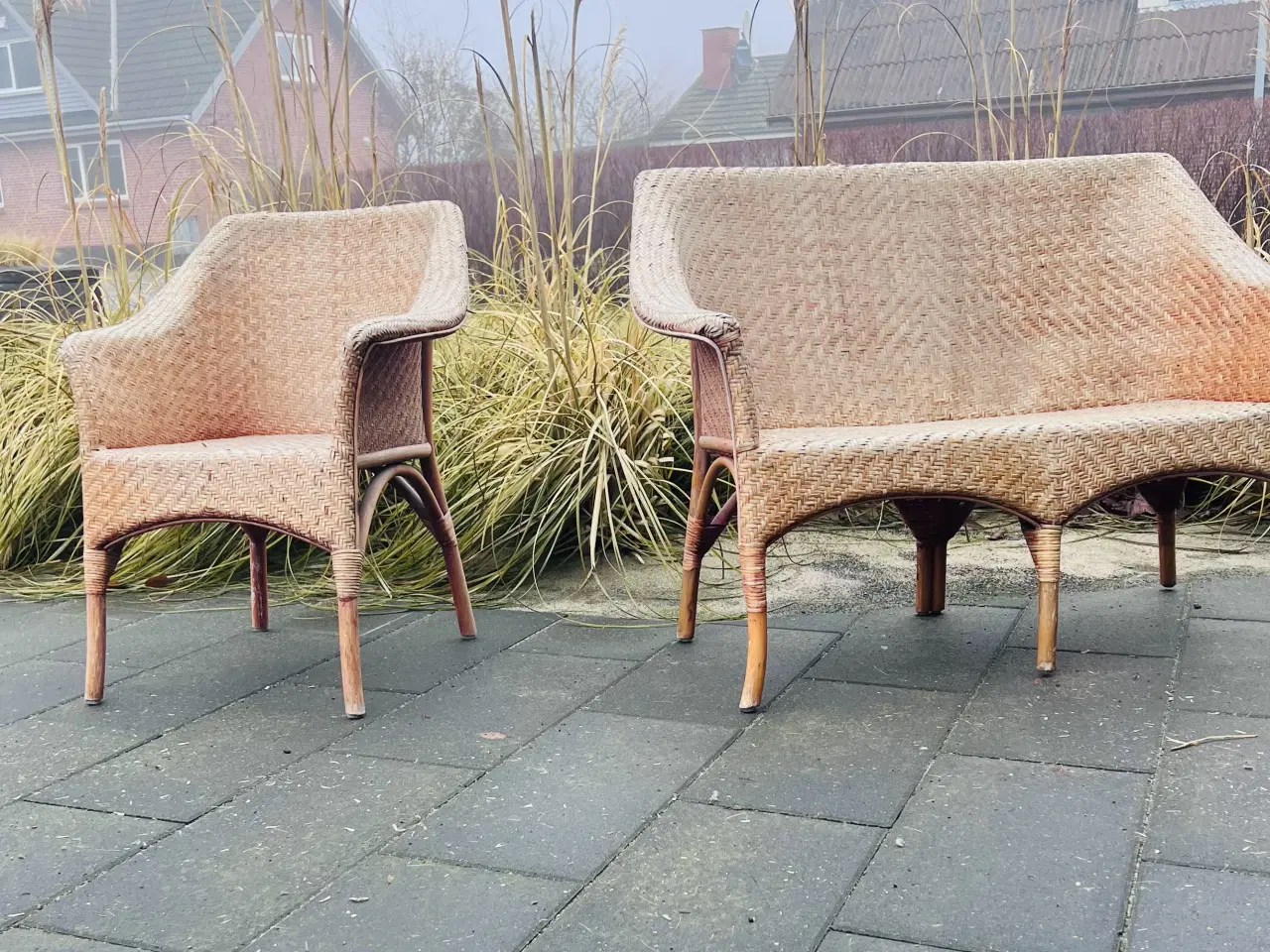 Billede 2 - Ældre franske havemøbler, i flot stand.