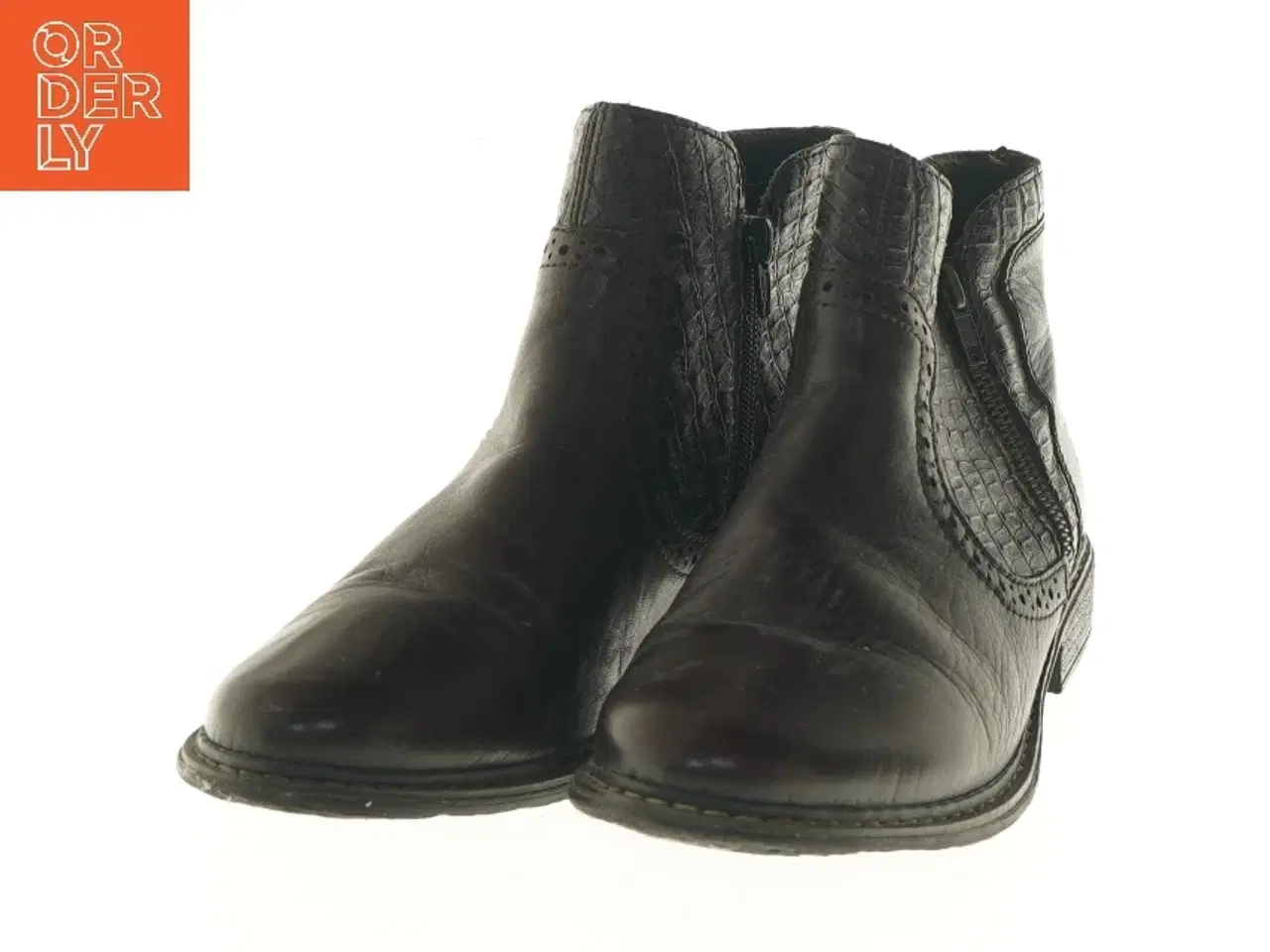 Billede 3 - Læderstøvler størrelse 43 fra Rieker (str. 43 )