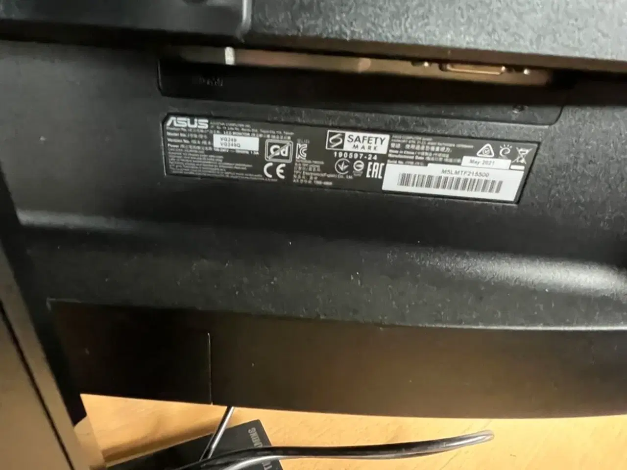 Billede 7 - 2 stk. PC Skærm ACER 22", ASUS 24"