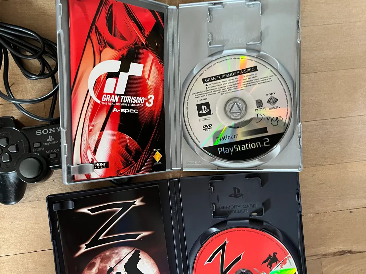 Billede 8 - Playstation 2 Fat, m. 2 Controllere og 12 Spil