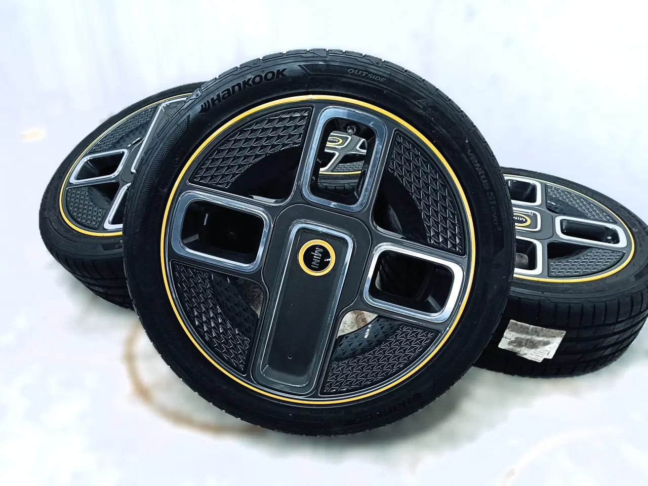 Billede 6 - 5x112 17" ET54 nav 66,6ø MINI sommersæt inkl.TPMS 