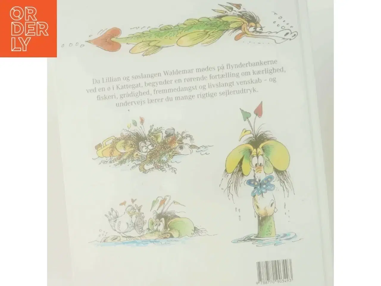 Billede 3 - Waldemar, den ensomme søslange i Kattegat af Jan Erik Birkelid (Bog)