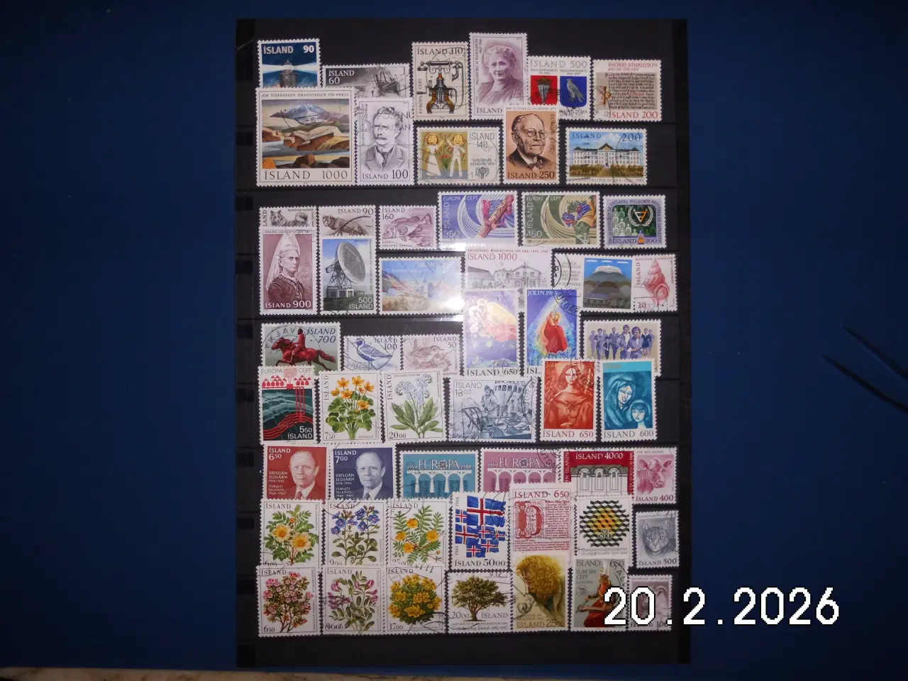 Billede 3 - islandske frimærker
