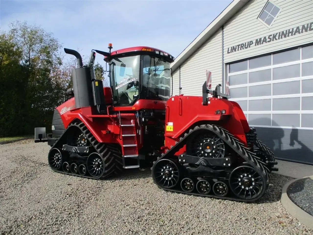 Billede 3 - Case IH Quadtrac 470 med 1000omd PTO & 30tommer / 76cm bånd på. GPS anlæg.