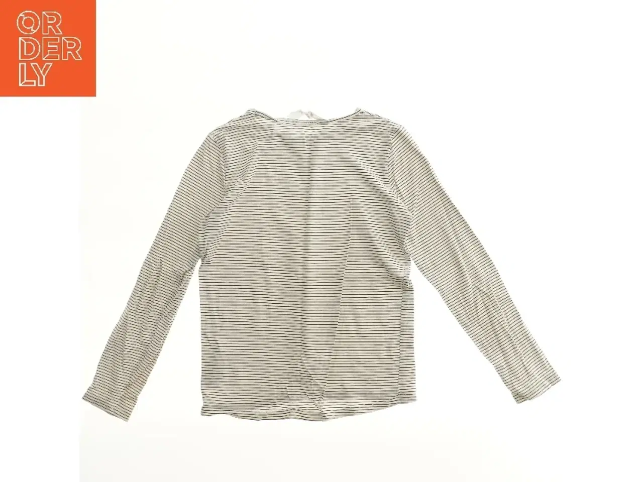 Billede 2 - Langærmet bluse med striber fra H&M (str. 134)