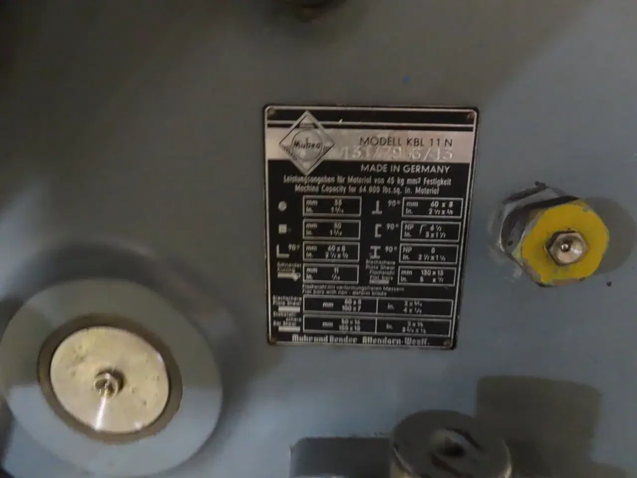 Billede 3 - Profilstål-saks og stansemaskine