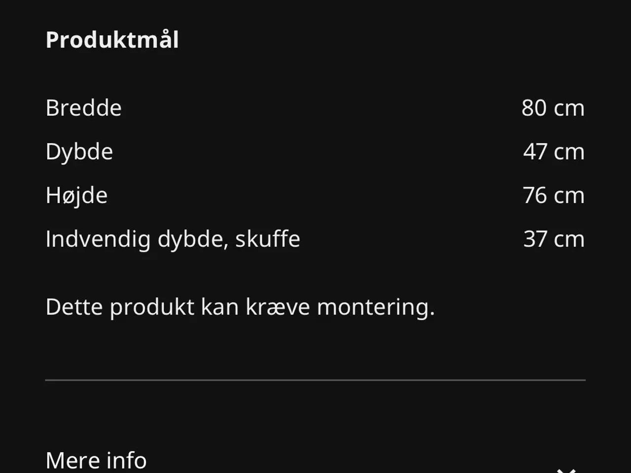 Billede 4 - Kommode uden skader og fejl 