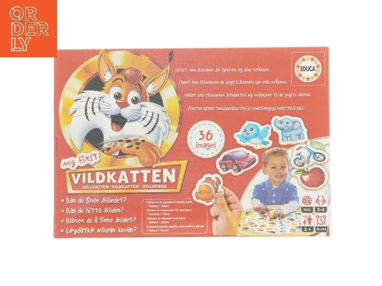 Billede 1 - Mit første Vildkatten fra Educa (str. 33,5x23,5 cm)