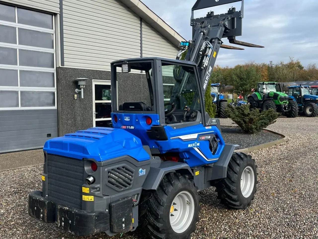 Billede 13 - MultiOne 11.6 k Med pallegafler og multiskovl