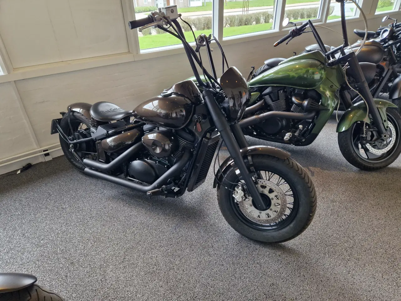 Billede 5 - Suzuki vl800 ombygget fra chop up