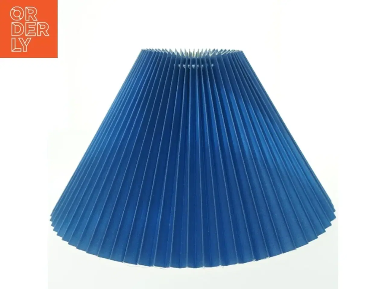Billede 4 - Blå bordlampe (str. Skærm Ø42 cm)