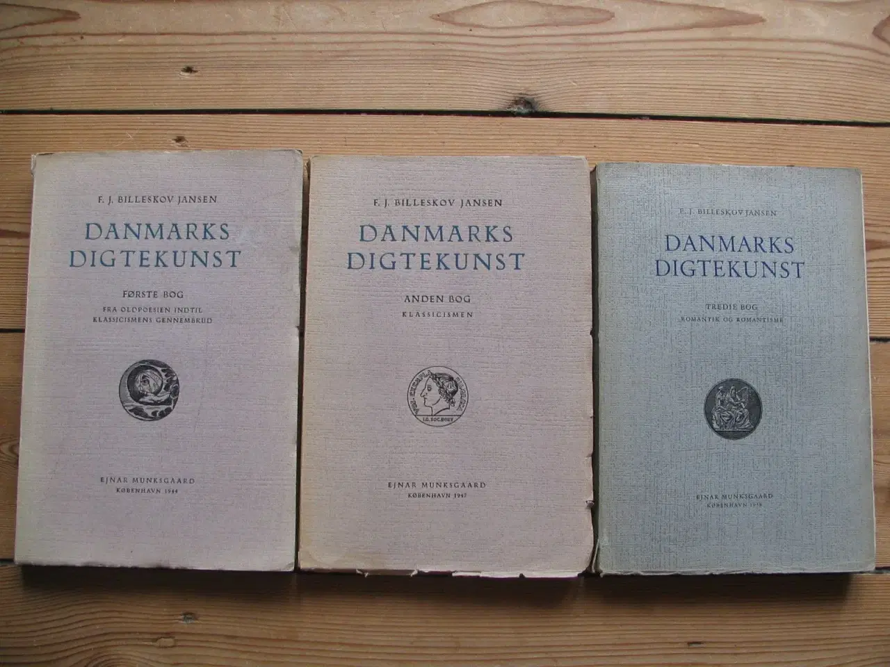 Billede 1 - Danmarks digtekunst i 3 bind