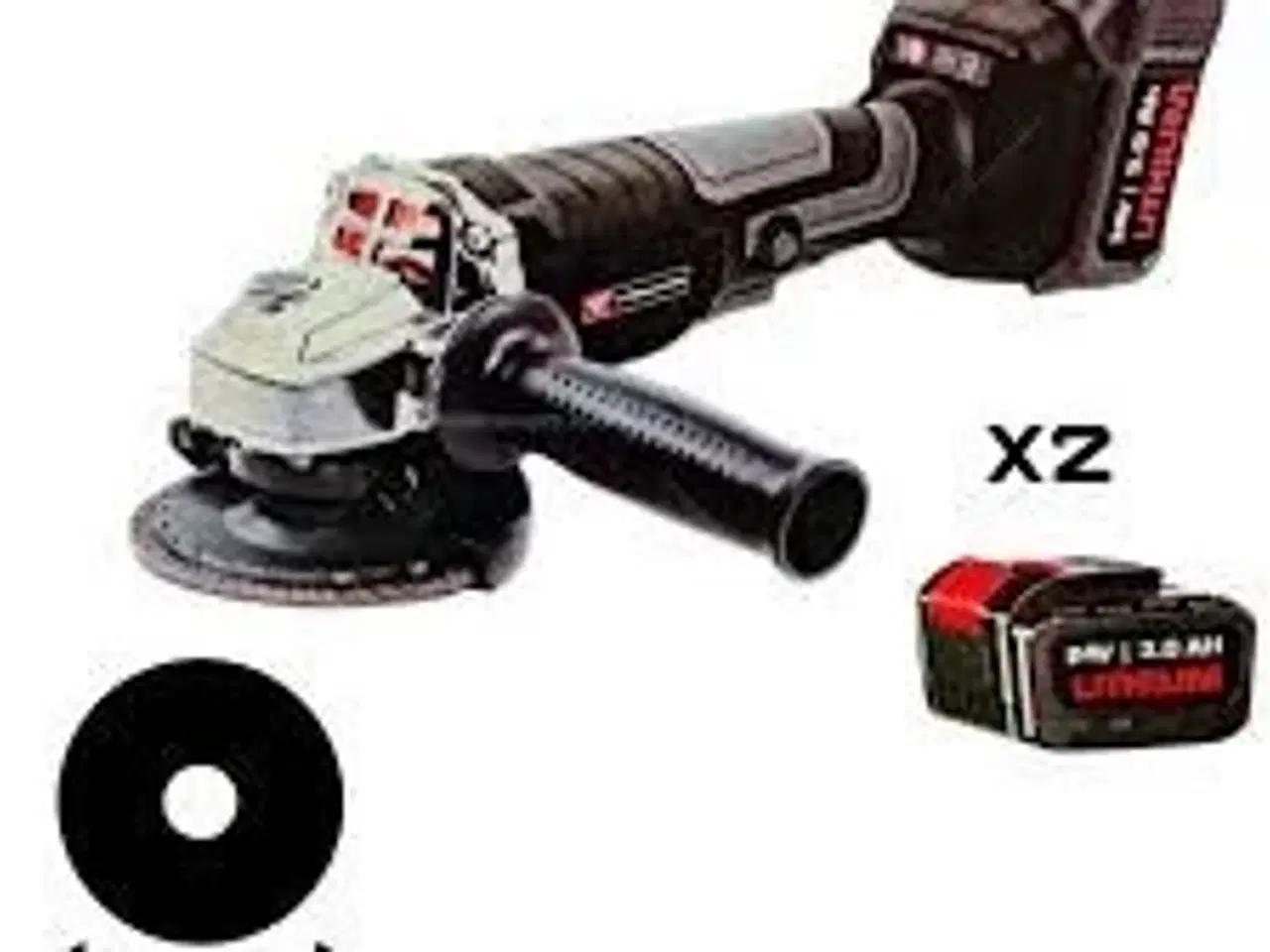 Billede 1 - Widmann Vinkelsliber med 24V batteri 3.0Ah