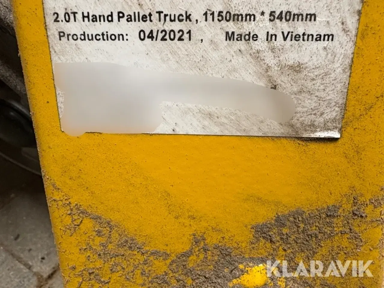 Billede 11 - Palleløfter Quick lift 2000kg