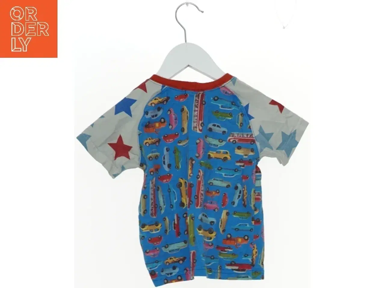 Billede 2 - T-shirt med bil- og stjernemotiv fra Molo (str. 98)