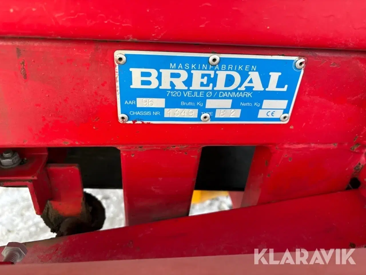 Billede 10 - Gødningsspredere Bredal B2