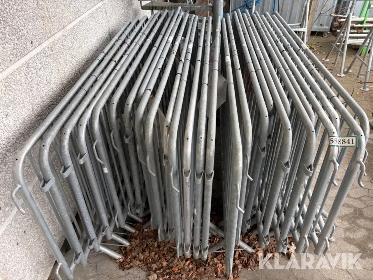 Billede 4 - Galvaniseret afspærringshegn 27 fag