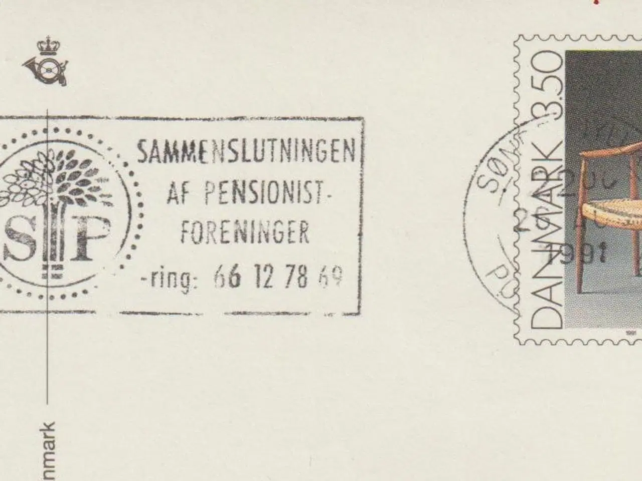 Billede 4 - Lot postkort-frimærker