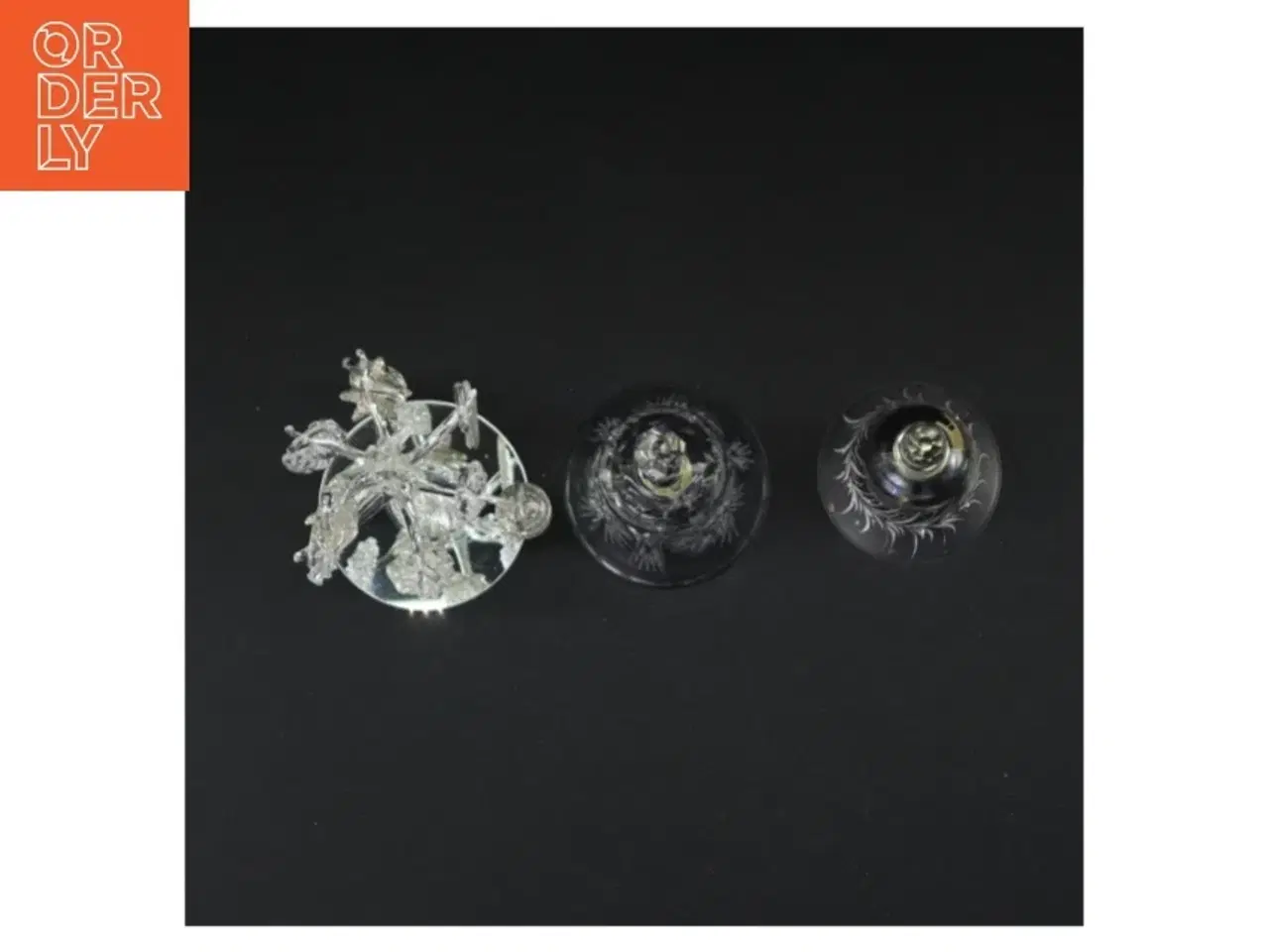 Billede 3 - Dekorative Glas Juleklokker og -figurer (str. 8 cm til 16 cm høje)