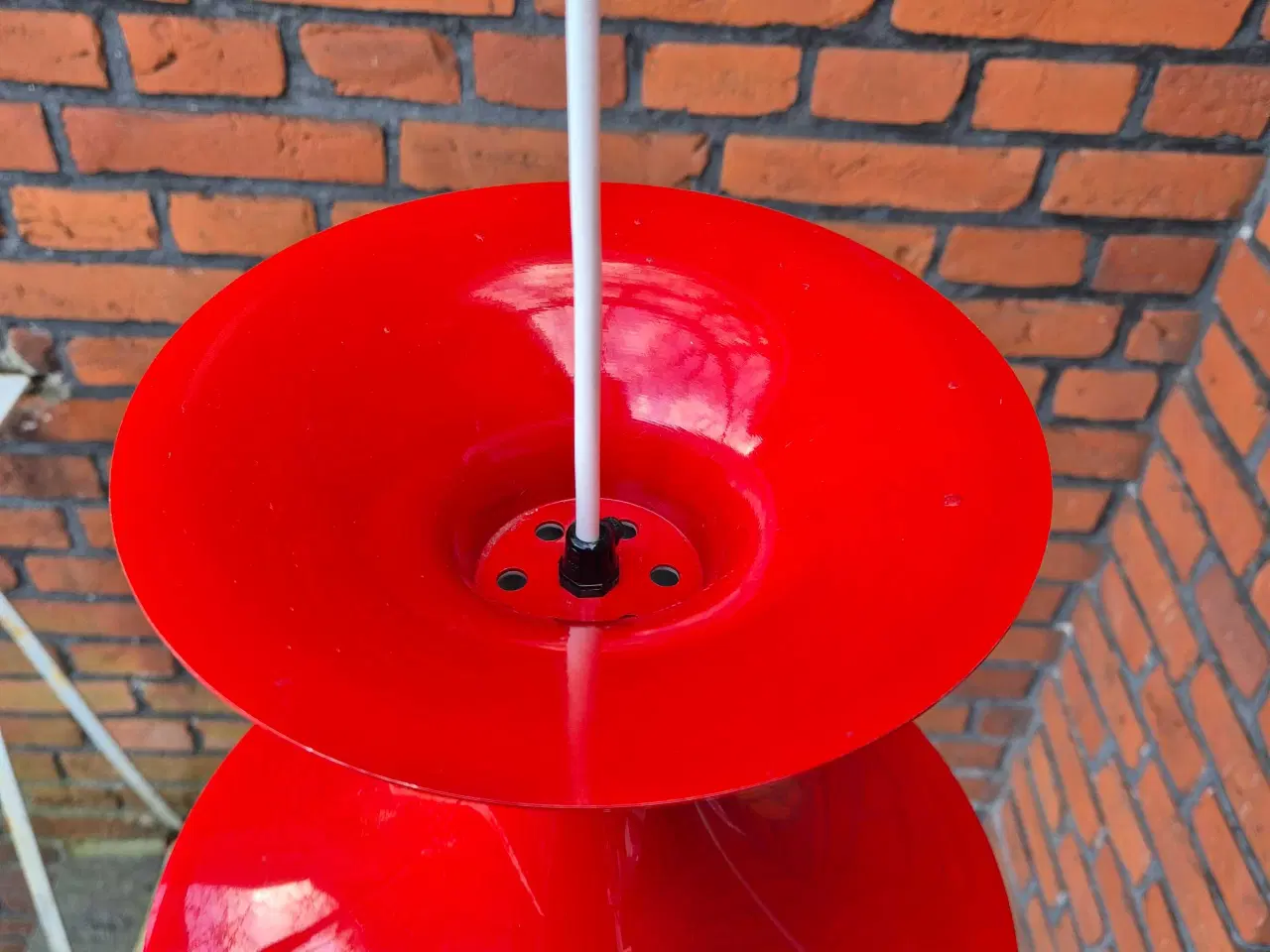 Billede 4 - Herlig rød trompetpendel