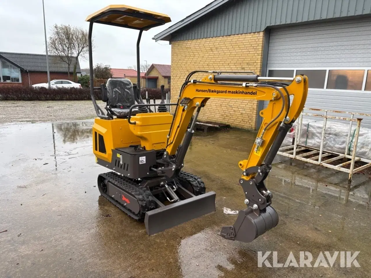 Billede 2 - Minigraver inklusiv redsskabspakke Vote Vtw-10