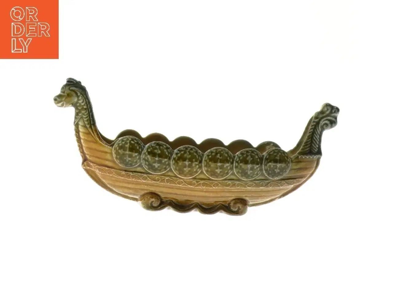 Billede 4 - Vikingeskib vase fra Wade (str. 19 cm)