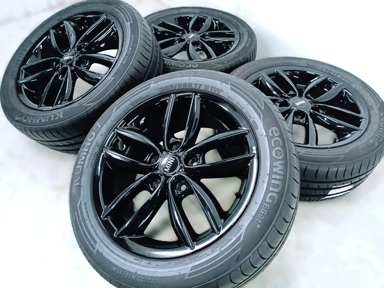 Billede 2 - 5x120 17" ET50 nav 72,6ø MINI style-124 sommersæt