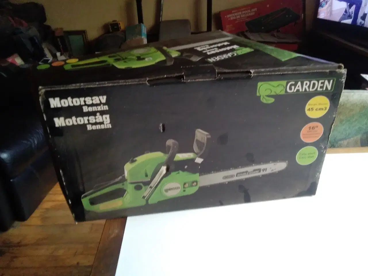 Billede 2 - NYT motorsav m 16 tommer svær der passer på andre