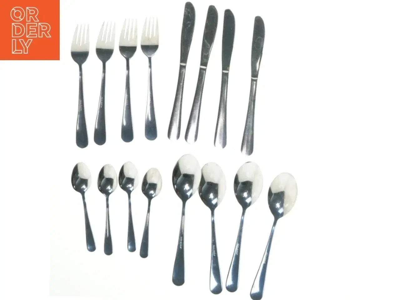Billede 2 - Bestiksæt af rustfrit stål fra Aida (str. 19 cm)