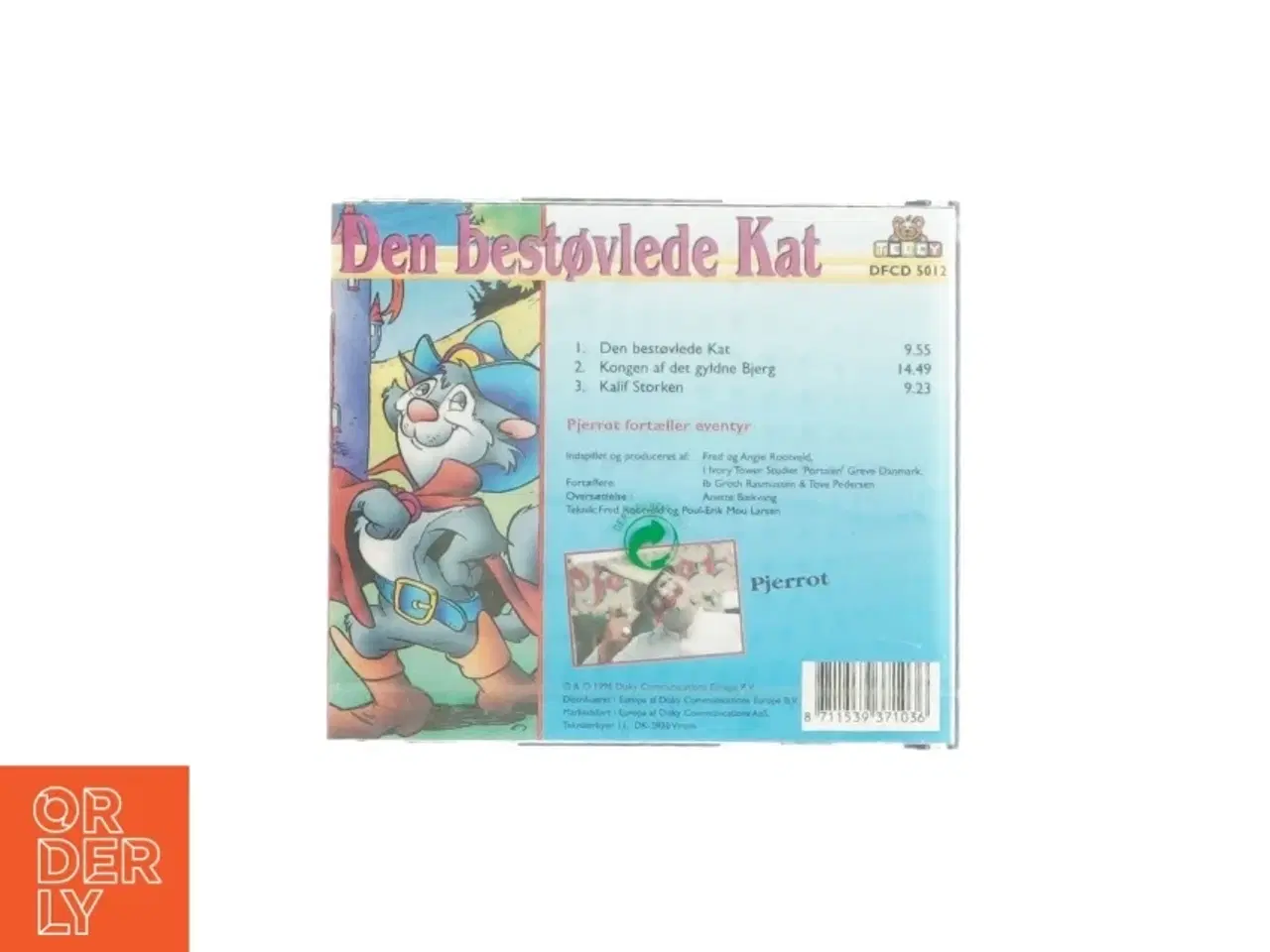 Billede 2 - Den bestøvlede kat, eventyr og fortællinger for børn (CD)