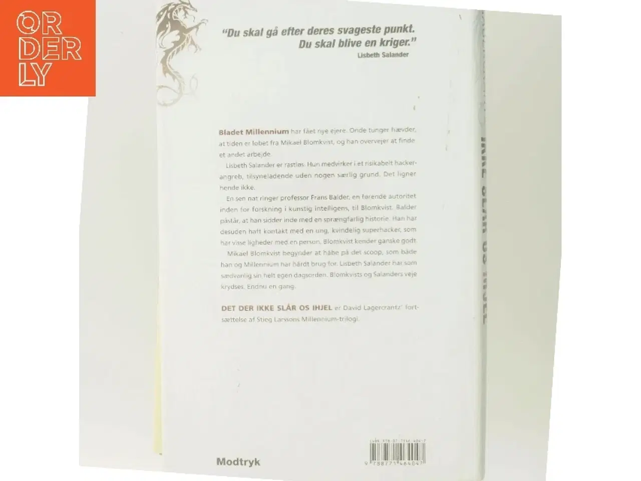 Billede 3 - Det der ikke slår os ihjel af David Lagercrantz (Bog)