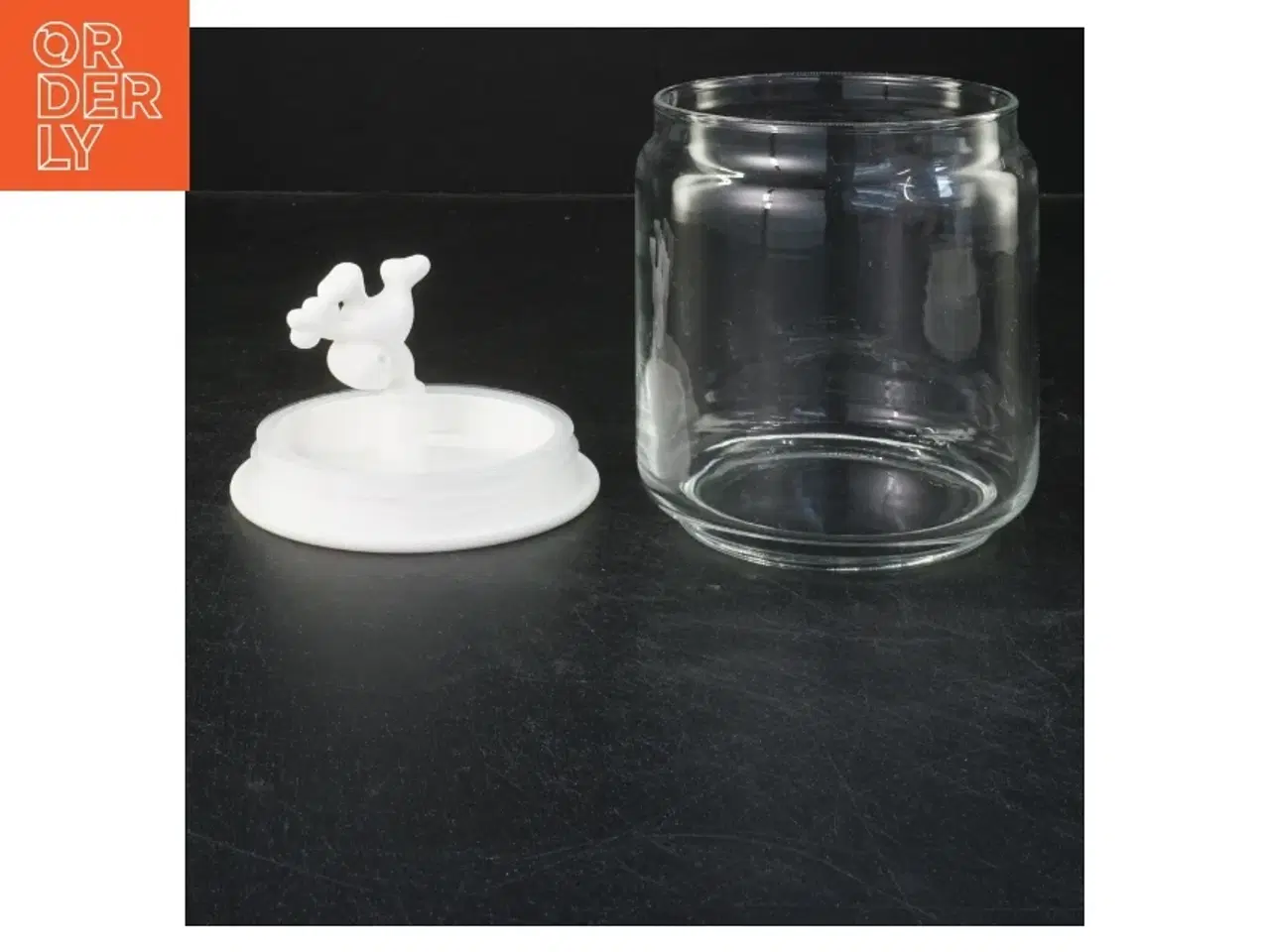 Billede 1 - Alessi opbevaringsglas med låg (str. 12x10 cm)