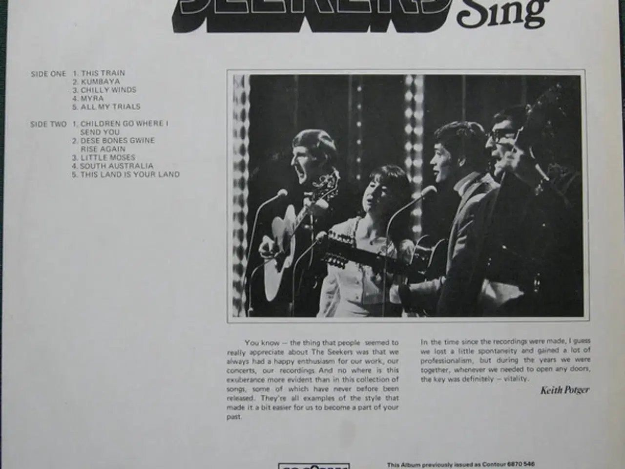 Billede 6 - Perfekt Gave ! - "THE SEEKERS" VINYL PLADER