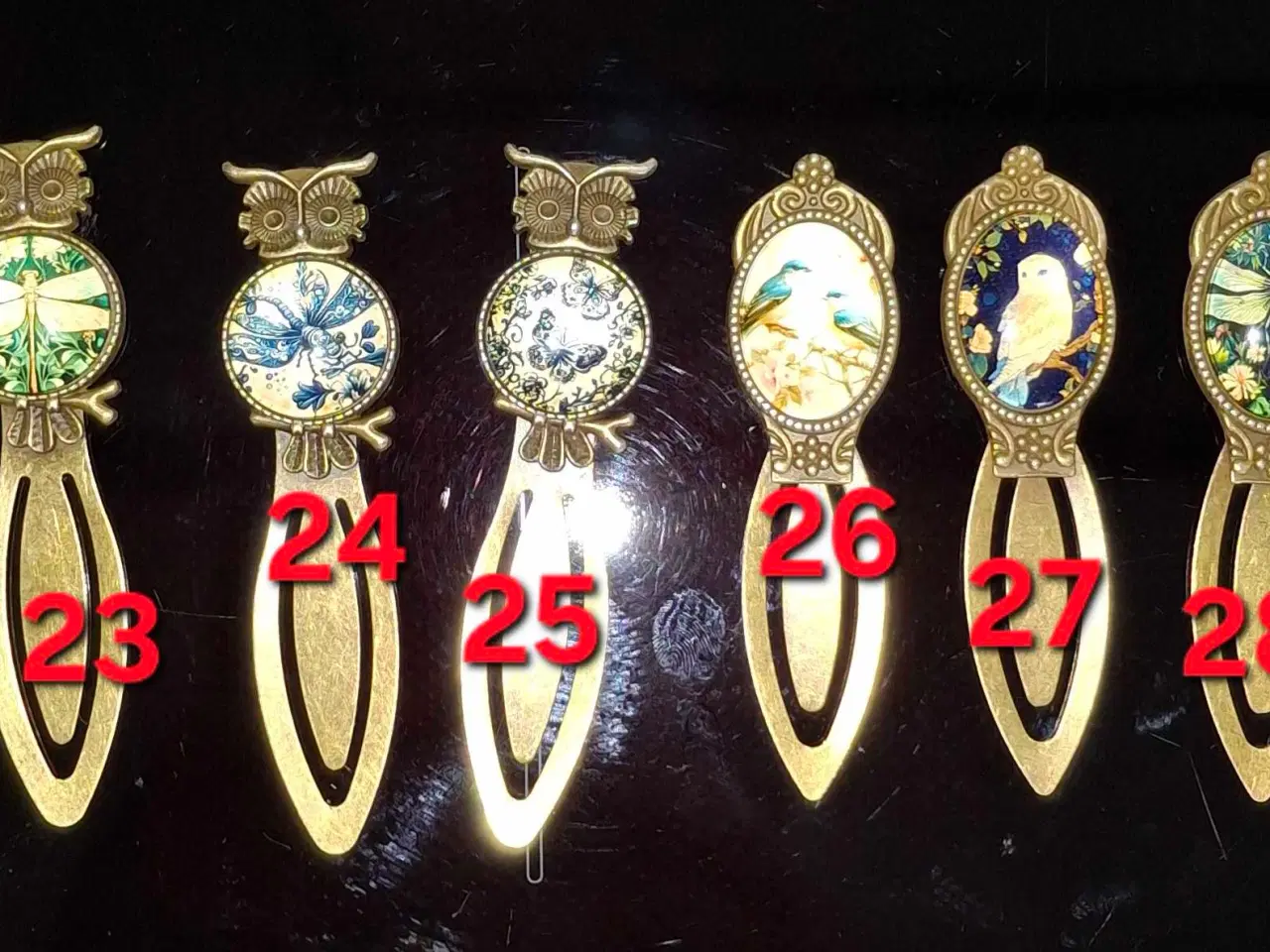 Billede 3 - Bogmærker I bronze 