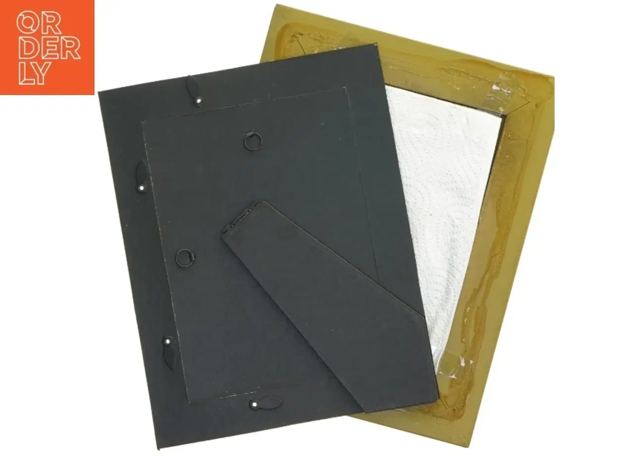 Billede 3 - Guldbilledramme (str. 24,5x19,5 cm)