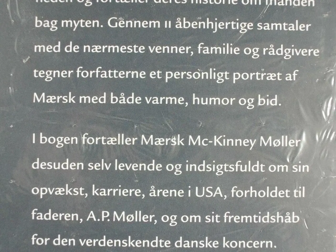 Billede 3 - mærsk mc-kinney møller. ny, stadig i plast, af tho
