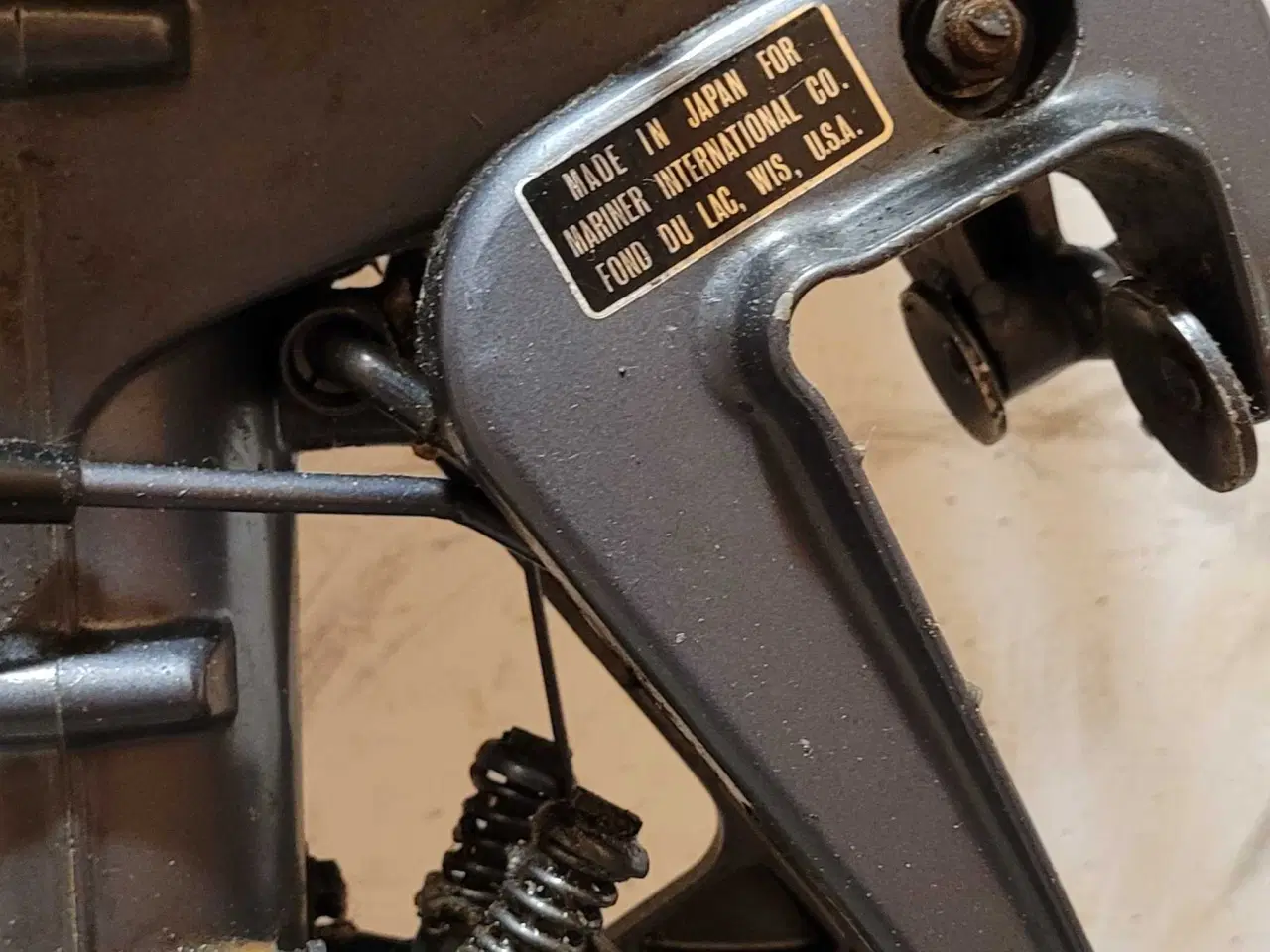 Billede 6 - Mariner 5hk 2takter påhængsmotor 