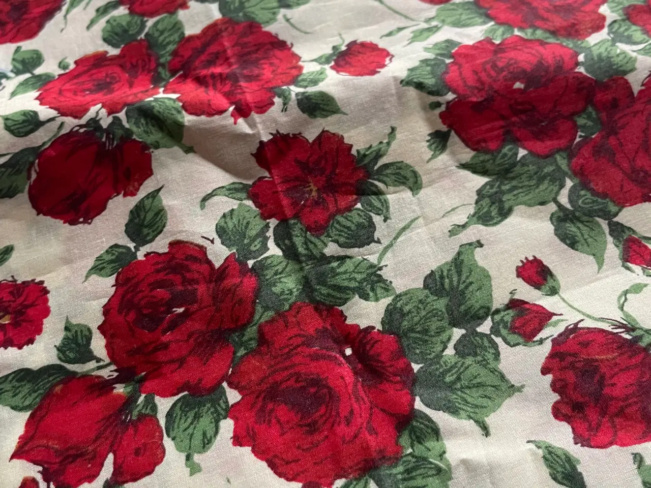 Billede 2 - Kjole/bluse stof i bomuld/ polyester