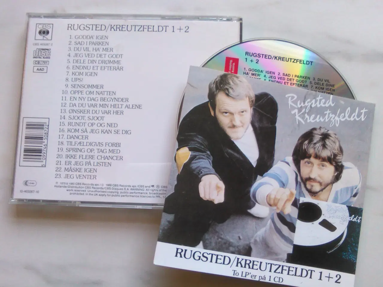 Billede 2 - RUGSTED & KREUTZFELDT: 1+2 (2 LP'er på 1 CD) 