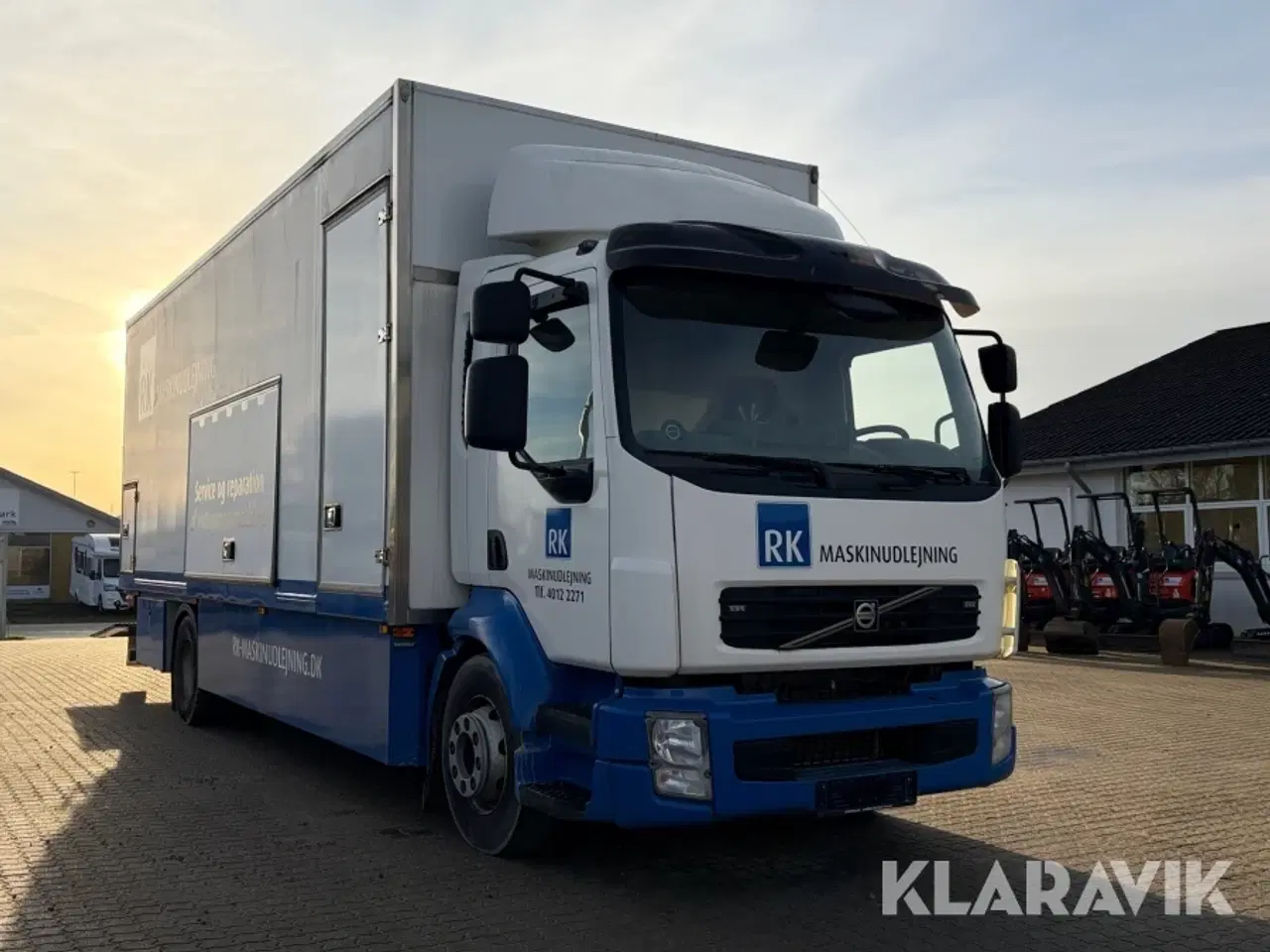 Billede 5 - Servicelastbil Volvo FL med Fassi Micro 20 læssekran