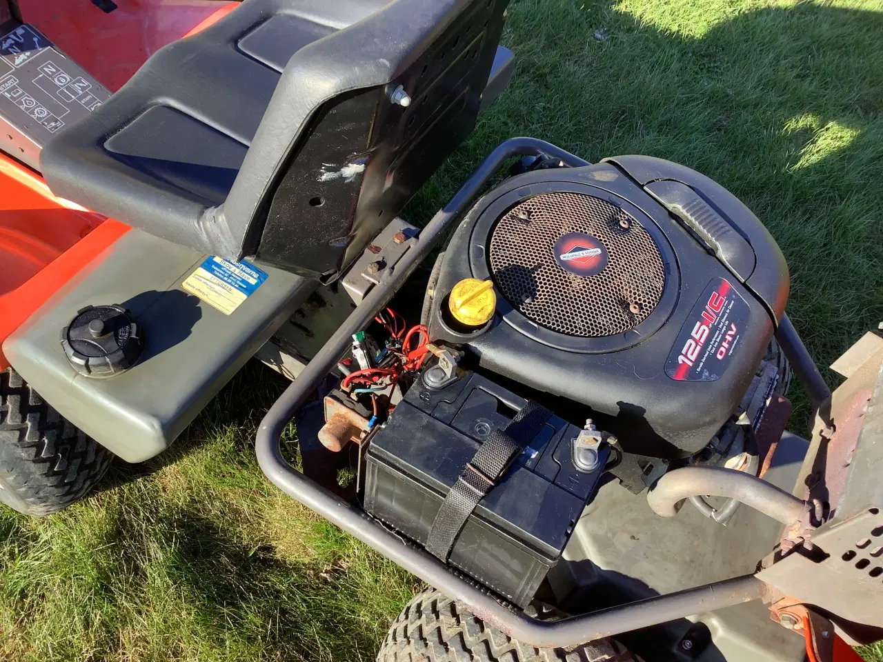 Billede 5 - Havetraktor. Husqvarna frontrider.