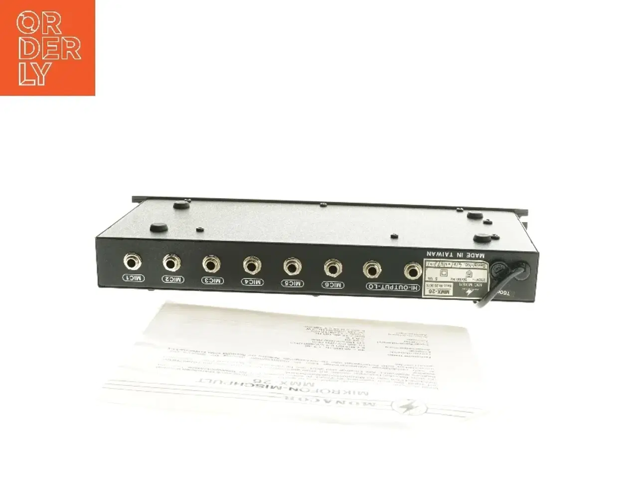 Billede 2 - Monacor Mikrofonmikser MMX-26 fra Monacor (str. 33x14 cm)