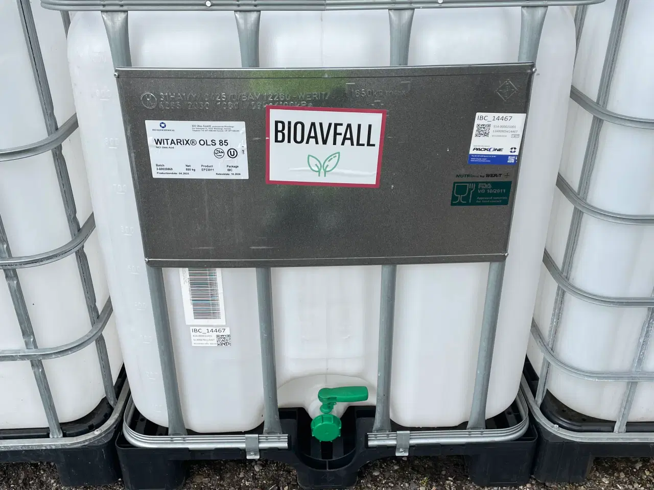Billede 9 - 1000l palletank 